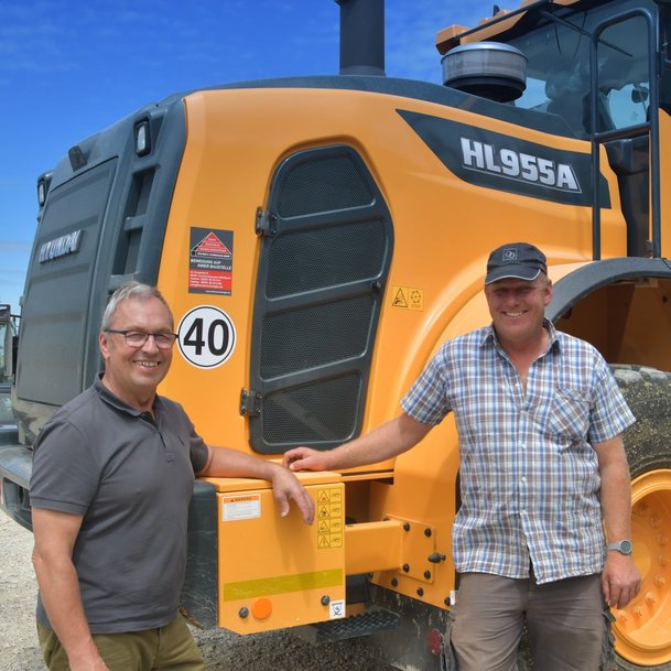Herbst Tiefbau opts for the new Hyundai HL955A wheel loader
